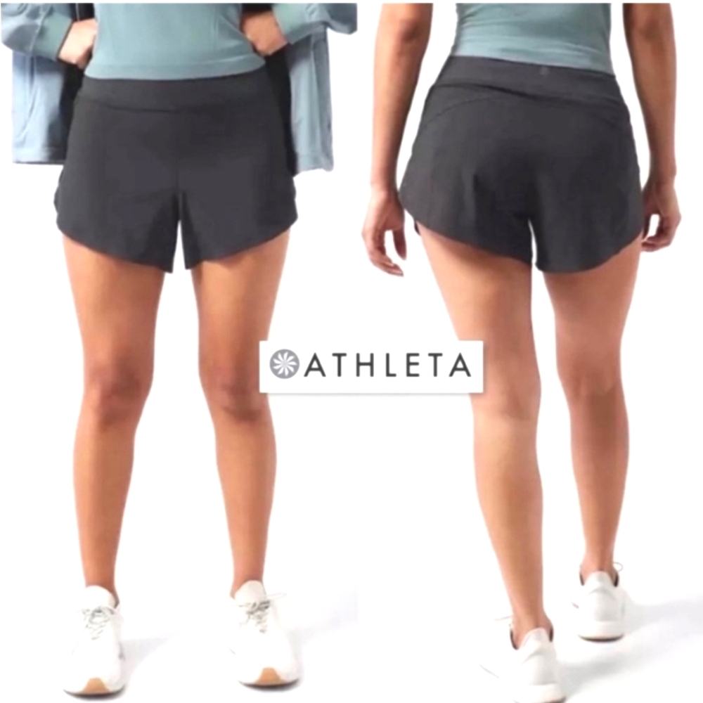 Athleta Run With It 3.3 Athletic Shorts